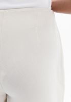 Keten Yüksek Bel Şort Etek ve Atlet Kombini