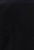 Bayan Siyah Keten Karışımlı Düğmeli Yelek ( TENCEL™ )