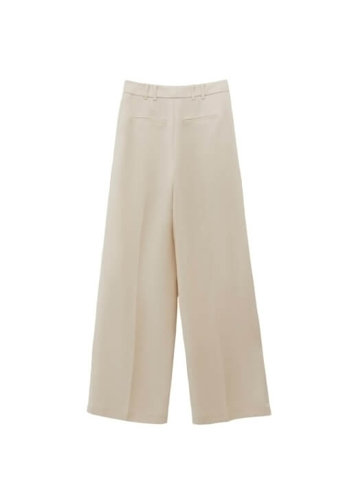 Keten Pantolon ve Volanlı Atlet Kombini