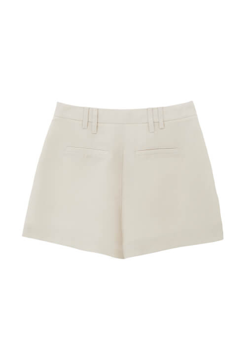 Tencel Şort ve Fırfırlı Bluz Kombini