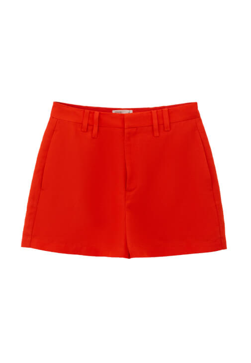 Tencel Şort ve Ajurlu Atlet Kombini