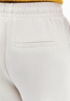 Bayan Bej Keten Karışımlı Straight-Fit Pantolon ( TENCEL™ )