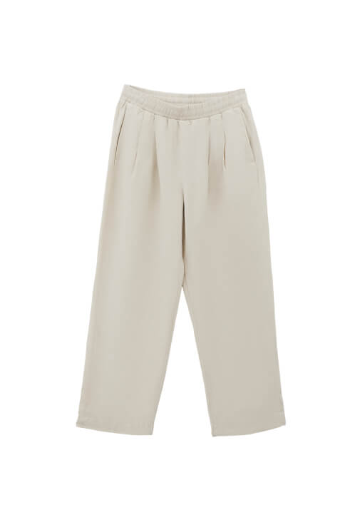 Keten Karışımlı Pantolon ve Modal Bluz Kombini