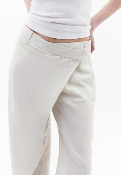 Tencel Pantolon ve Askılı Atlet Kombini