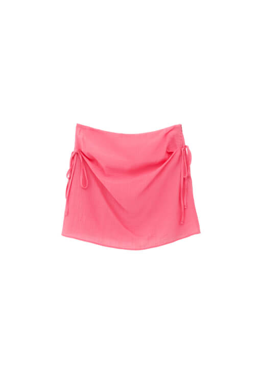 Orta Bel Etek ve Bluz Kombini