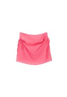 Bayan Pembe Orta Bel Mini Etek ( TENCEL™ )
