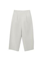 Bayan Bej Baggy-Fit Pantolon (TENCEL™ )