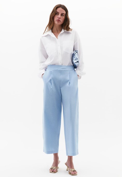 Mavi Baggy-Fit Pantolon (TENCEL™ )