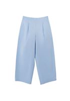 Bayan Mavi Baggy-Fit Pantolon (TENCEL™ )