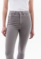 Bayan Gri Skinny-Fit Pantolon ( TENCEL™ )