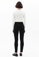 Bayan Siyah Skinny-Fit Pantolon ( TENCEL™ )