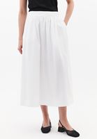 Yüksek Bel Uzun Etek ve Bluz Kombini