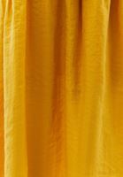 Bayan Sarı Bağlama Detaylı Uzun Elbise ( TENCEL™ )