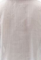 Balon Kollu Çizgili Gömlek ve Pantolon Kombini
