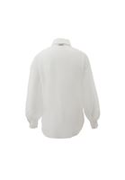 Bayan Krem Balon Kollu Gömlek ( TENCEL™ )