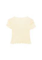 V Yaka Bluz ve Uzun Etek Kombini