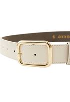 Bayan Krem Tokalı Kemer