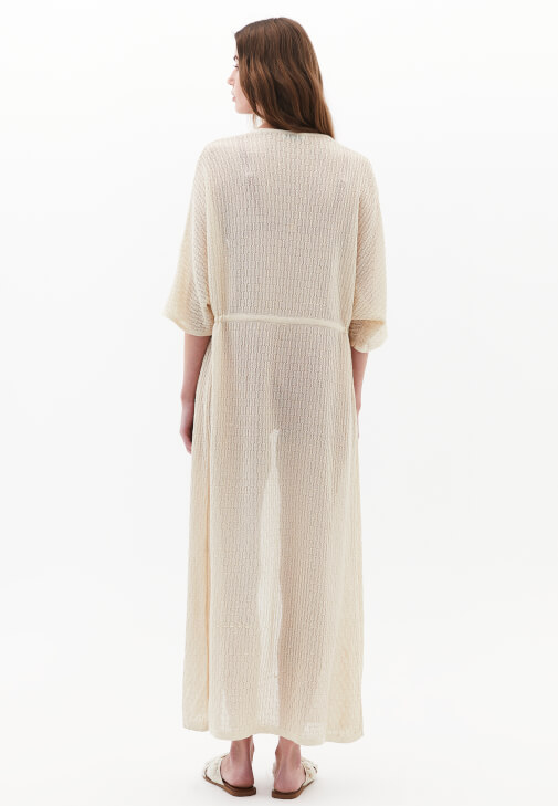 Ajurlu Kimono ve Bikini Kombini