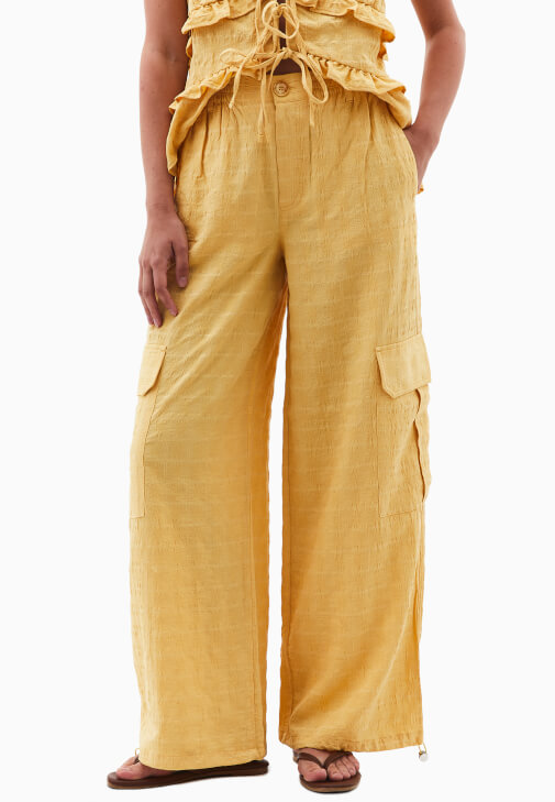 Kargo Pantolon ve Bluz Kombini