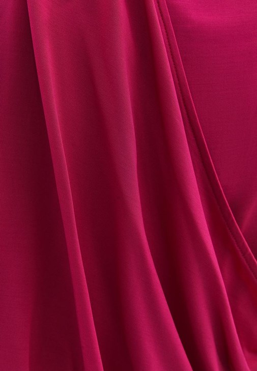 Bot Yaka Elbise ve Topuklu Terlik Kombini