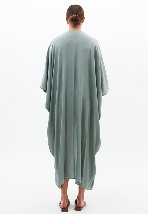 Kol Detaylı Kimono ve Şort Kombini