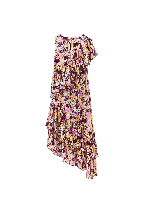 Fırfır Detaylı Elbise ve Çizme Kombini