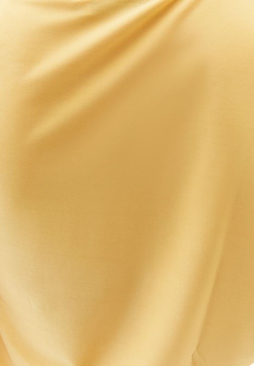 Büzgü Detaylı Bluz ve Orta Bel Pantolon Kombini