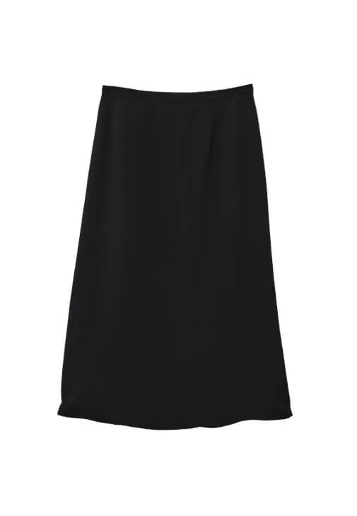 Yırtmaçlı Midi Etek ve Fırfırlı Bluz Kombini