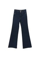 Yüksek Bel Flare Pantolon ve Crop Atlet Kombini