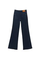 Yüksek Bel Flare Pantolon ve Crop Atlet Kombini