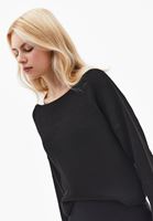 Bayan Siyah Bot Yaka Triko Kazak