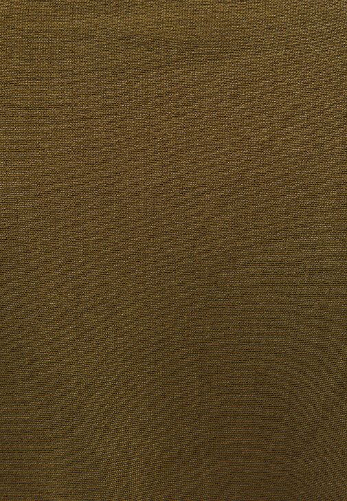 V Yaka Kazak ve Baggy-Fit Denim Pantolon Kombini