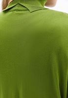 Bayan Yeşil Uzun Kollu Kazak