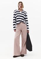 Bayan Pembe Wide-Leg Pantolon ( TENCEL™ )