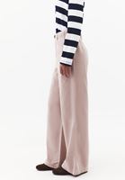 Bayan Pembe Wide-Leg Pantolon ( TENCEL™ )