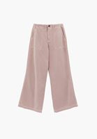 Bayan Pembe Wide-Leg Pantolon ( TENCEL™ )