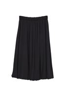 Bayan Siyah Modal Yüksek Bel Balon Etek