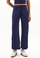 Bayan Lacivert Modal Culotte Pantolon