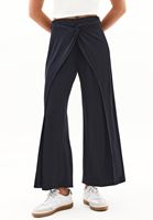 Bayan Siyah Modal Culotte Pantolon