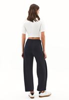 Bayan Siyah Modal Culotte Pantolon