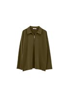 Bayan Yeşil Modal Oversize Sweatshirt