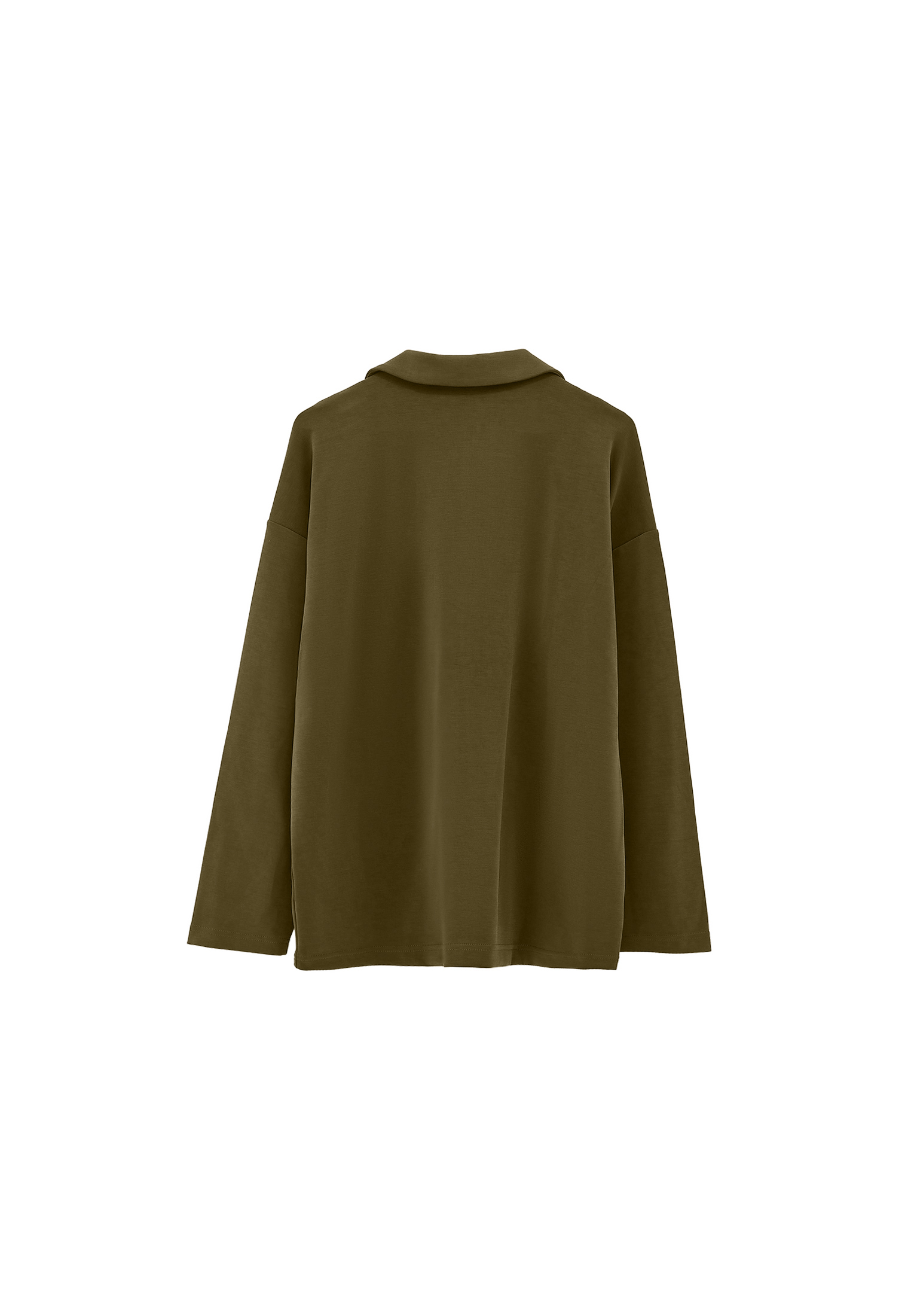 ♡milu♡ Yeşil Modal Oversize Sweatshirt 26KOX-CUPFERTOP | OXXO