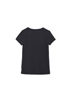 Bayan Siyah Modal V Yaka Tişört
