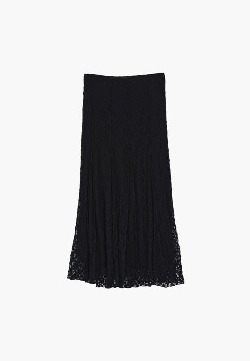 Dantelli Etek ve Ceket Kombini