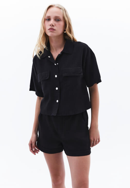  Cepli Oversize Gömlek ( TENCEL™ )