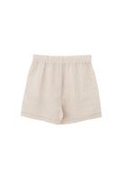 Bayan Bej Ultra Yüksek Bel Şort