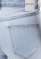 Bayan Mavi Kick Flare Denim Pantolon