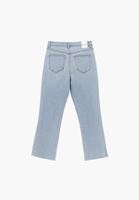 Bayan Mavi Kick Flare Denim Pantolon