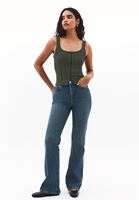 Bayan Haki Pamuklu U Yaka Atlet