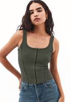 Bayan Haki Pamuklu U Yaka Atlet